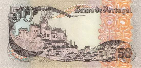 50 Escudos 28.5.1968 p174a-5